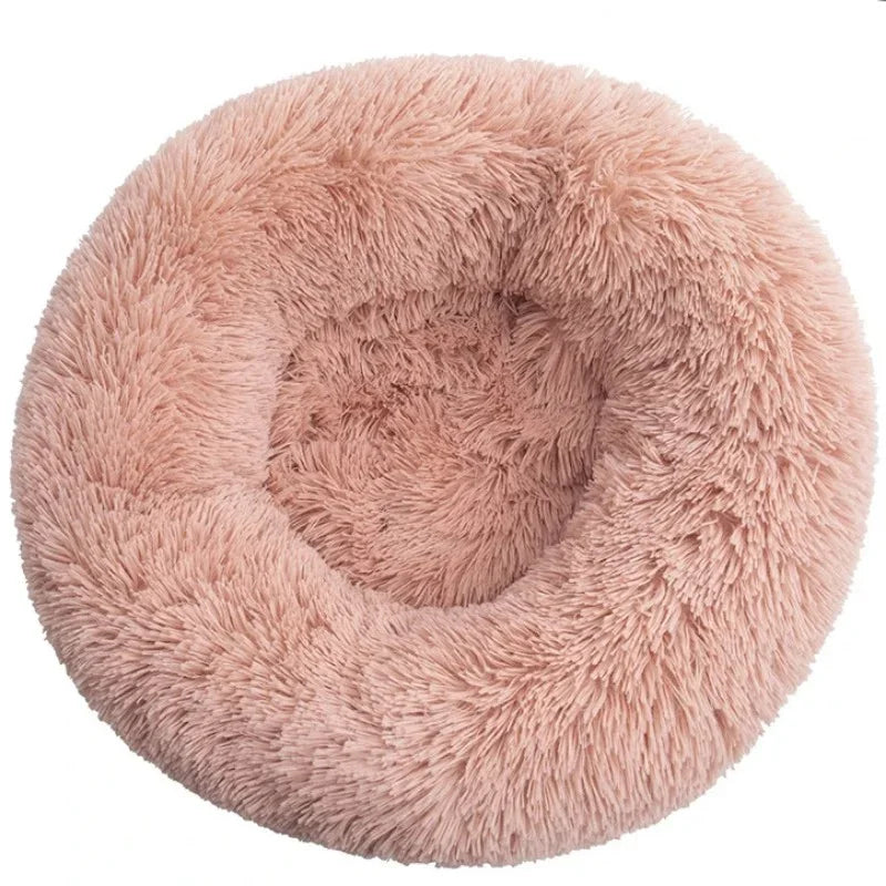 Lit Rond Moelleux pour Chien & Chat - Nid Douillet Ultra Doux ( 6 Tailles )