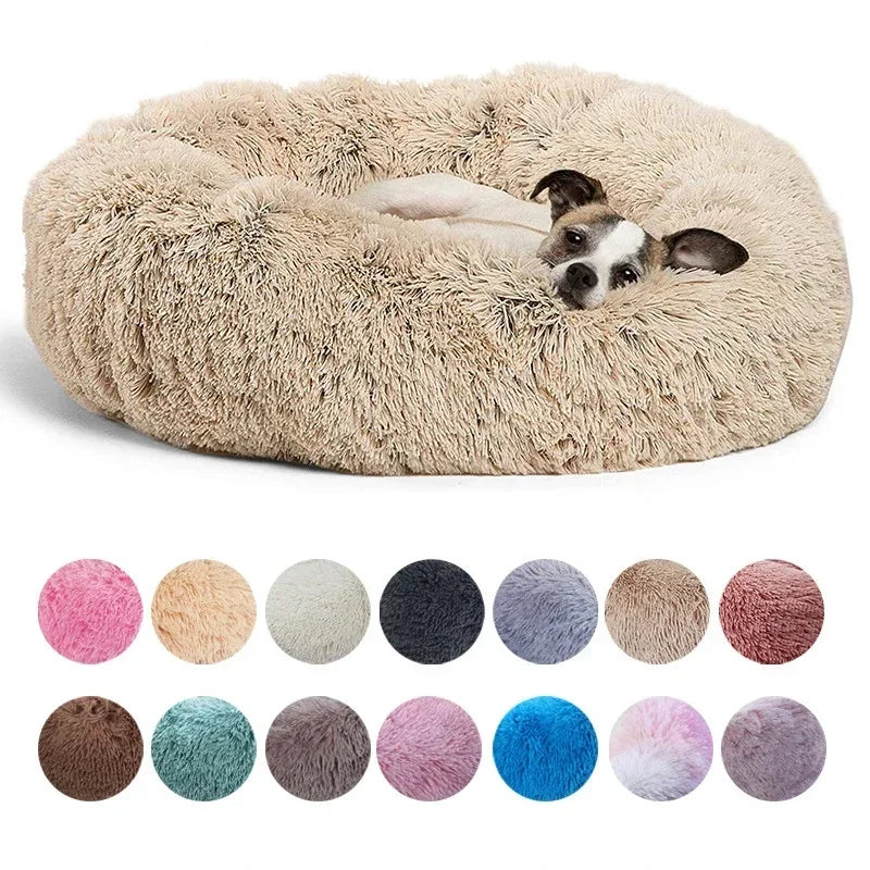 Lit rond moelleux pour chien et chat – vue principale | CocoCompagnon