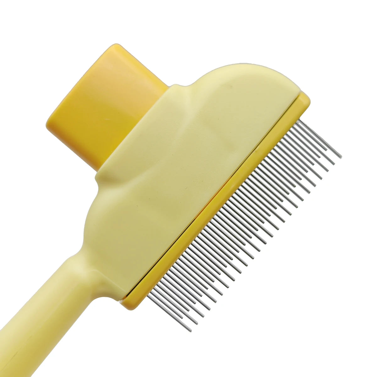 Brosse Autonettoyante pour Chien & Chat — Démêlage Doux, Poils courts et longs