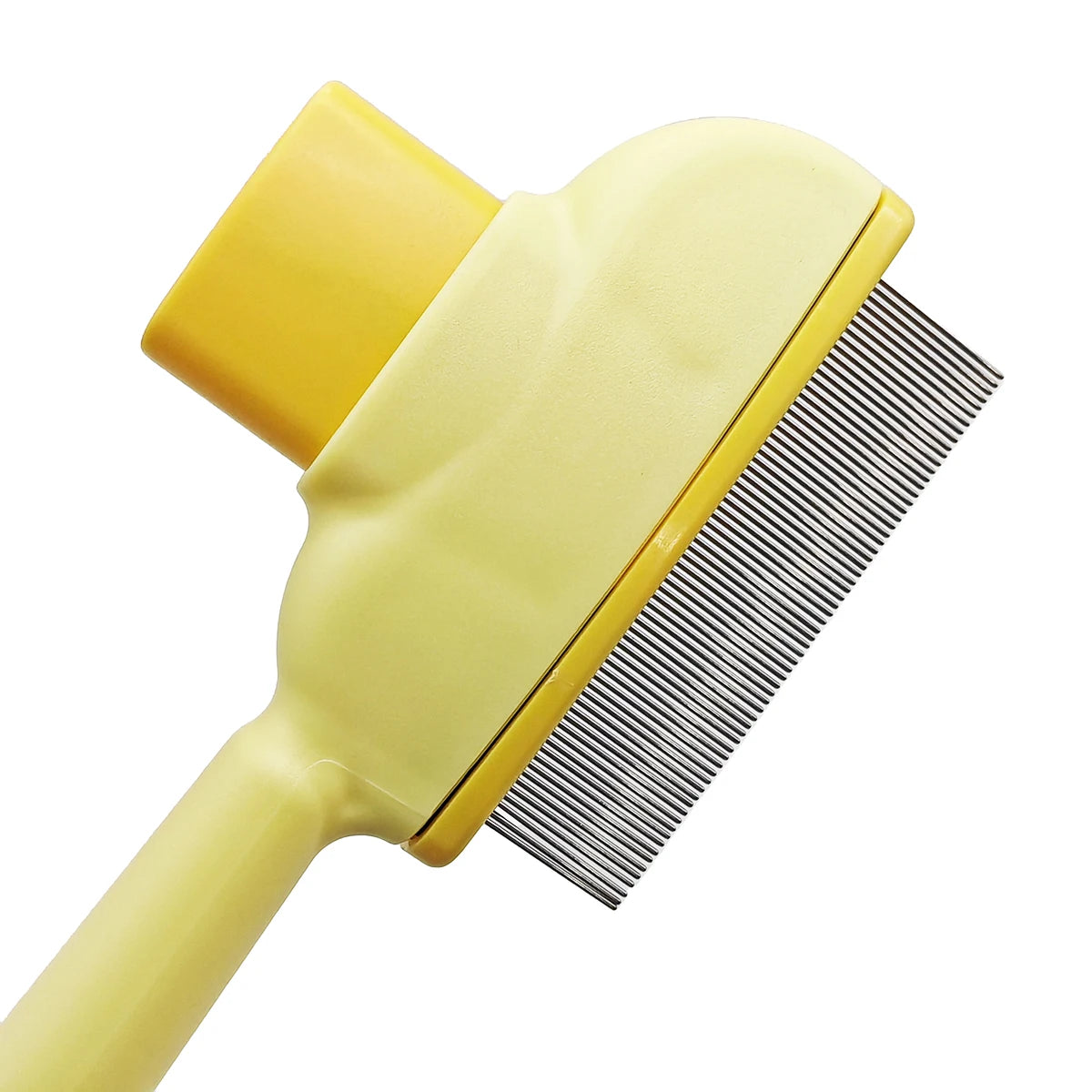 Brosse Autonettoyante pour Chien & Chat — Démêlage Doux, Poils courts et longs