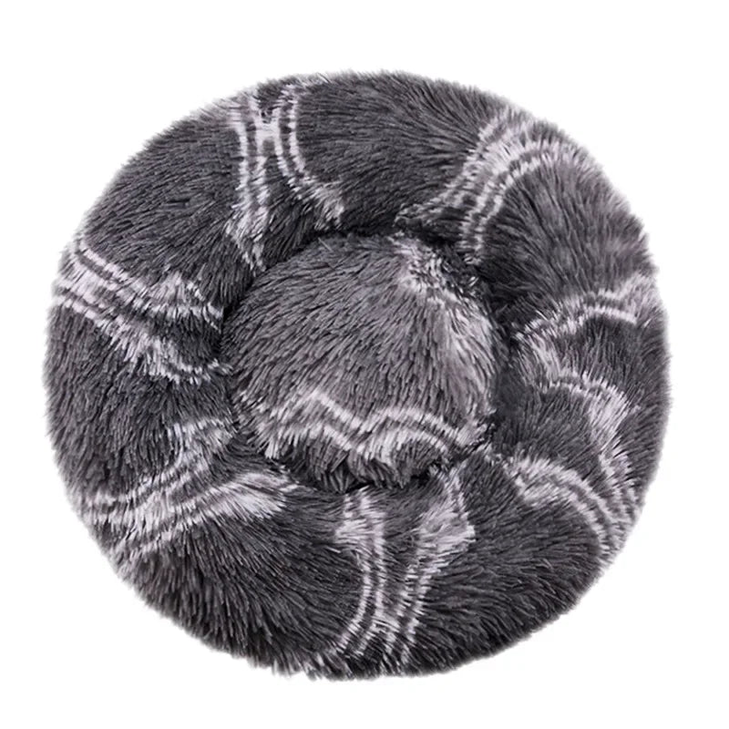 Lit Rond Moelleux pour Chien & Chat - Nid Douillet Ultra Doux ( 6 Tailles )