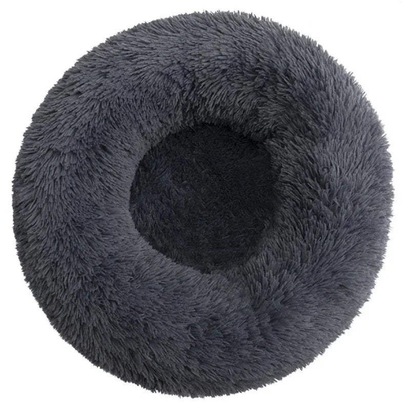 Lit Rond Moelleux pour Chien & Chat - Nid Douillet Ultra Doux ( 6 Tailles )